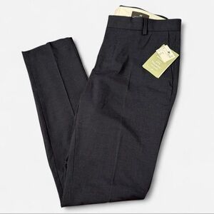NWT H&M Navy Blue Dress Trousers - Slim Tailored Look, Mens 32R